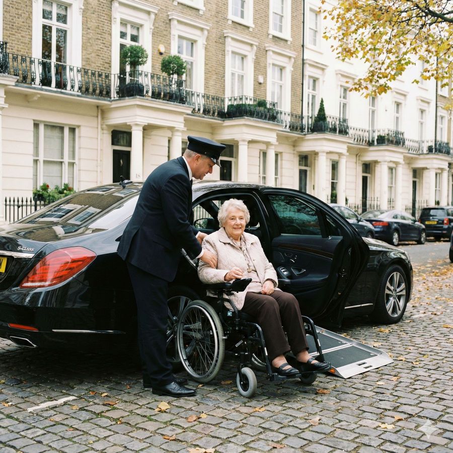 Transporte en Silla de Ruedas